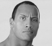 The Rock wrestlers